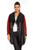 C465-1181 Cardigan asimetric cu maneci lungi