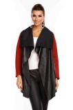 Cumpara ieftin C465-1181 Cardigan asimetric cu maneci lungi