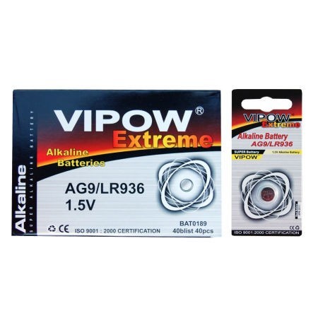 BATERIE VIPOW EXTREME AG9 1 BUC/BLISTER BATERIE VIPOW EXTREME AG9 1 BUC/BLISTER