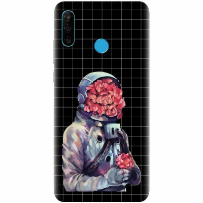 Husa silicon pentru Huawei P30 Lite, Astronaut Love foto