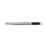 Cutit cutter profesional cu lama otel 9mm SK5, corp otel inoxidabil Crownman