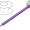 Cablu FlexiVolt 1mm2 PVC Violet 1,5kV
