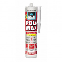 Adeziv și etanșeizant MS Polimer BISON Poly Max Crystal Express, transparent,