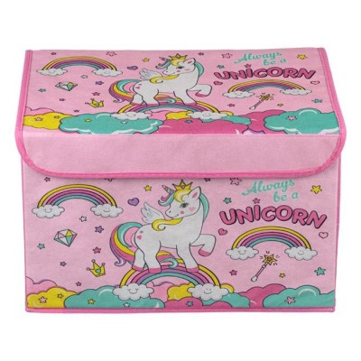 Cutie depozitare cu capac model Unicorn 40x30x25 cm foto