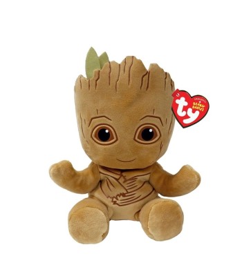 PLUS TY 15CM BEANIE BABIES SOFT MARVEL GROOT foto