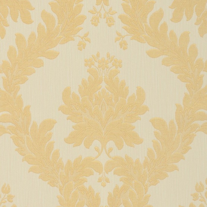 Tapet clasic, baroc, unt, auriu, vinil, dormitor, 95122