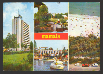 CPIB 21541 - CARTE POSTALA - MAMAIA. IMAGINI DIN STATIUNE foto