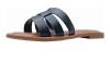 Papuci dama The Drop Monika, negru, marime 40 - OUTLET