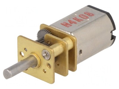 Motor DC cu transmisie 6V 1,6A Ax D 10:1 POLOLU foto