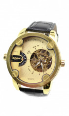 Ceas barbati automatic, business, elegant GOER GXLGOLD foto