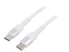 Cablu USB C 0,5m Alb