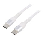 Cablu USB C 0,5m Alb