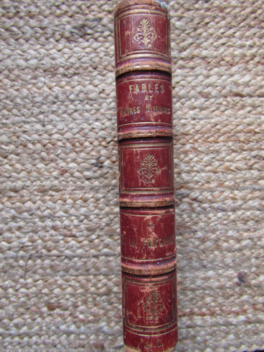 Fables et Oeuvres Diverses De J. La Fontaine 1865