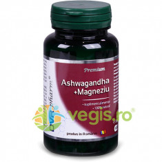 Ashwagandha + Magneziu 60cps