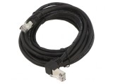 Patch Cord F/UTP Cat5e Negru 5m Ecranat, Goobay