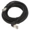 Patch Cord F/UTP Cat5e Negru 5m Ecranat