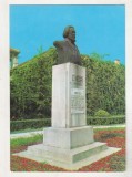 bnk cp Targu Ocna - Statuia lui C Negri - uzata