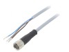 Cablu de Conectare M8 3-Pin 2.5m 60VAC 60VDC
