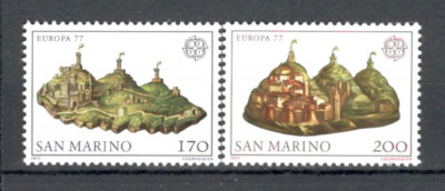 San Marino.1977 EUROPA-Vederi SE.451 foto