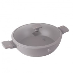 Cratita cu capac 28 cm, 3.8 litri, Berlinger Haus, Taupe Collection, BH/8098