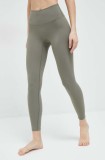 Joy in me jambiere de yoga Oneness Ease culoarea verde, neted, Oneness Ease 7/8