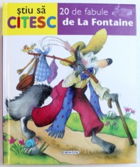 20 DE FABULE de LA FONTAINE , COLECTIA STIU SA CITESC, ilustratii de MARIFE GONZALEZ , 2010 foto