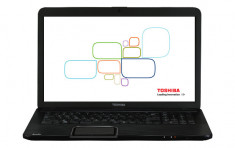 Laptop Toshiba Satellite C870D-110, AMD E1-1200 1.40GHz, 4GB DDR3, 250GB SATA, DVD-RW, 17.3 Inch, Webcam, Tastatura Numerica, Grad A- NewTechnology Me foto