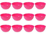 Set boluri, 12 piese, 1L, Plastic, Fucsia