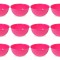 Set boluri, 12 piese, 1L, Plastic, Fucsia