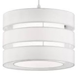 Lustra tip pendul Belle II, plastic/metal, 35 x 150 x 35 cm
