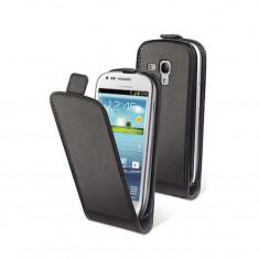 Husa Flip Case Samsung Galaxy S3 mini Black foto