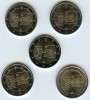 Monede GERMANIA 2025_2_Reunificare, 5x2 euro comemorative (ADFGJ) - UNC, Europa, Cupru-Nichel
