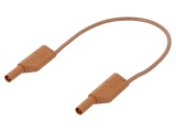 Cablu de măsurare 32A cu izolație, soclu axial 4mm - HIRSCHMANN T&amp;M