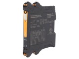 Adaptor de semnale analogice pentru şină DIN, 0&divide;20mA, 4&divide;20mA