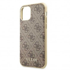 Husa de protectie, Guess 4G Collection, iPhone 11, Maro foto