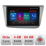 Navigatie Seat Leon 2005-2012 E-leon05 Octa Core cu Android Radio Bluetooth Internet GPS WIFI DSP 4+64GB 4G RESIGILAT CarStore Technology