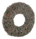 Coronita Craciun din fibre naturale Wild 45x8 cm