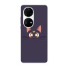 Husa compatibila cu Huawei Nova Y70 model Sailor Moon Luna, Silicon, TPU, Viceversa, Transparent, Carcasa