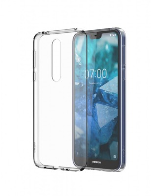 Husa Nokia 7.1 Silicon Clear foto