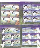 ROMANIA LP2076 - 2015 - PASARI DE BALTA 4 M/SH, NEOBLITERATE, Fauna, Nestampilat