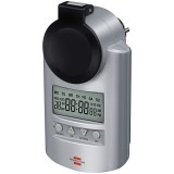 Priza cu timer digital Primera-Line DT IP44 Brennenstuhl 141830, 20 de programe pornit/oprit, Argintiu