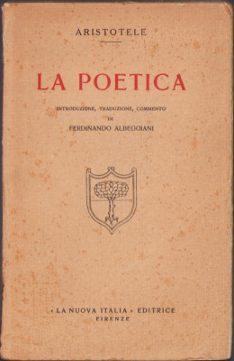 HST C6140 Aristotele La Poetica 1934 foto