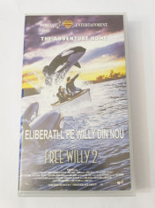 Caseta video VHS originala film tradus Ro - Free Willy 2 foto