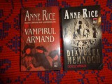 Anne Rice- Vampirul Armand +Diavolul Memnoch / seria Cronicile vampirilor // pretul este pentru ambele carti