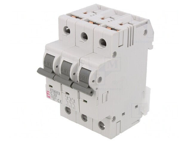 &Icirc;ntrerupător de Supracurent 32A 3P 6kA 230/400V