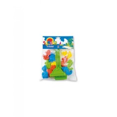 Set 10 forme pentru nisip Androni Giocattoli