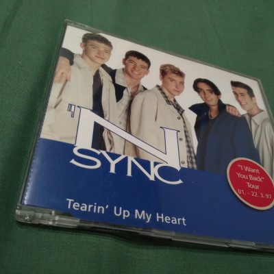 CD N&amp;#039;SYNC -TEARIN&amp;#039; UP MY HEART ORIGINAL foto