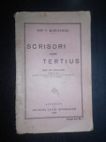 Ion F. Buricescu - Scrisori catre Tertius (1928)