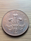 Moneda Anglia Two Pence 2003 -Luciu de batere, Europa