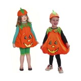 Costum carnaval Dovleac pentru copii, (3 - 4 ani) 92/104 cm